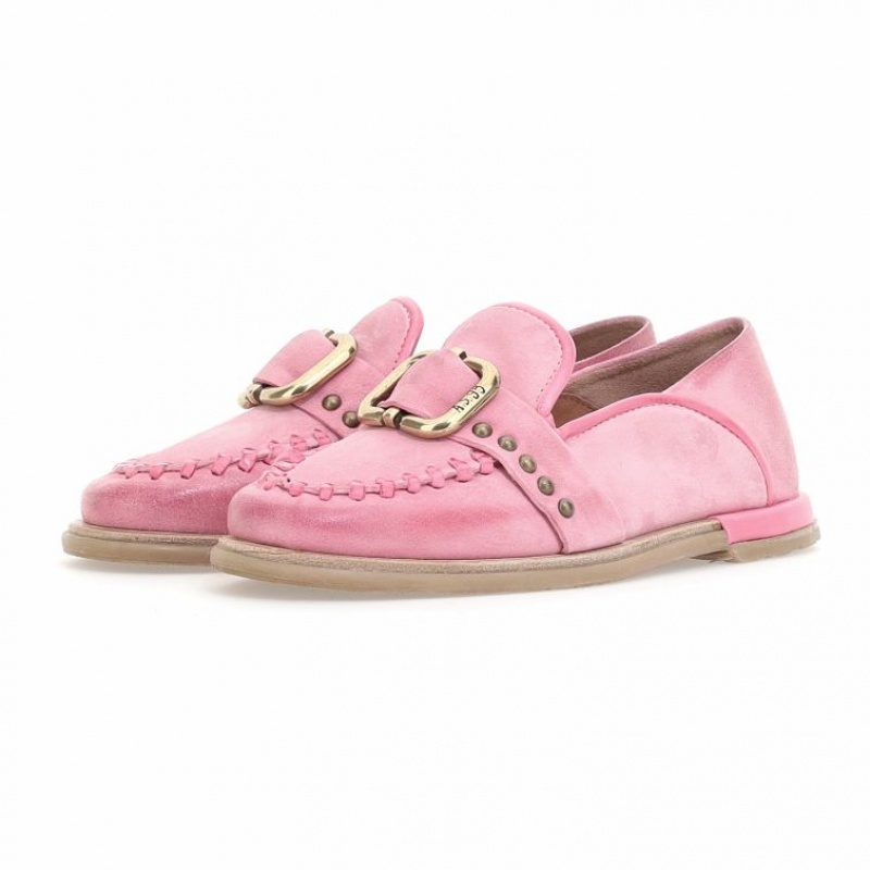 A.S.98 Tamika Kadın flat shoes Pembe | TR-VTP350286