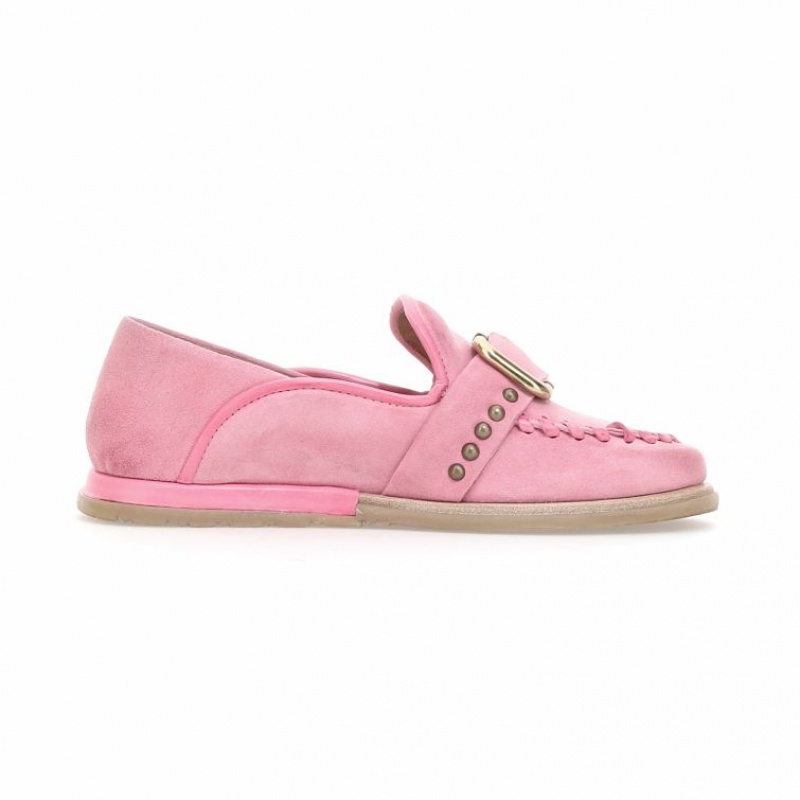 A.S.98 Tamika Kadın flat shoes Pembe | TR-VTP350286