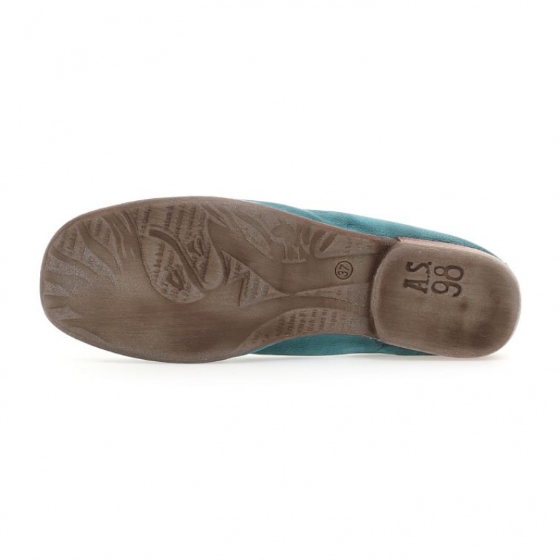 A.S.98 Zavia Kadın flat shoes Yeşil | TR-JLG372815