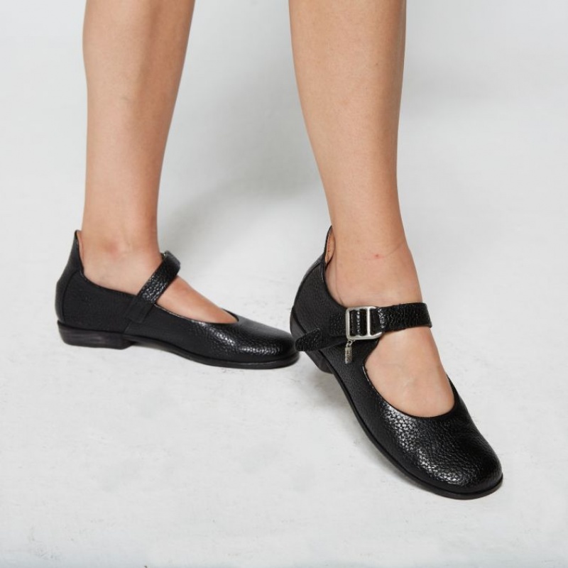 A.S.98 Zowie Kadın flat shoes Siyah | TR-QHZ386750